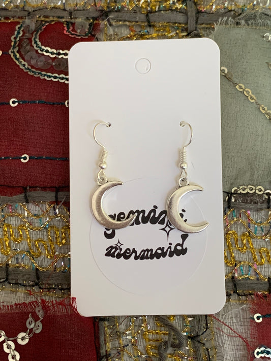 Crescent Moon Earrings