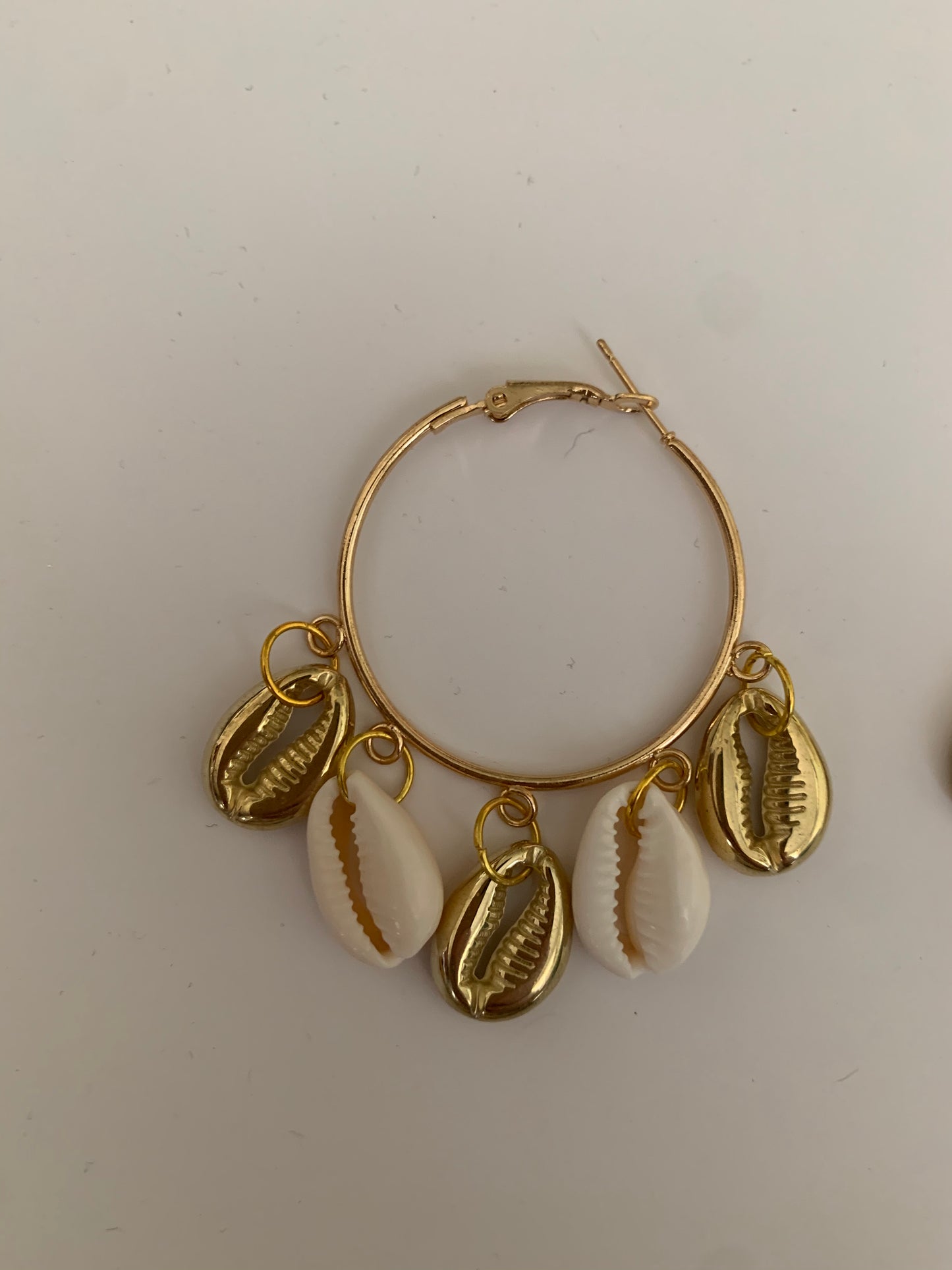 Coastal Glow Hoop Earrings