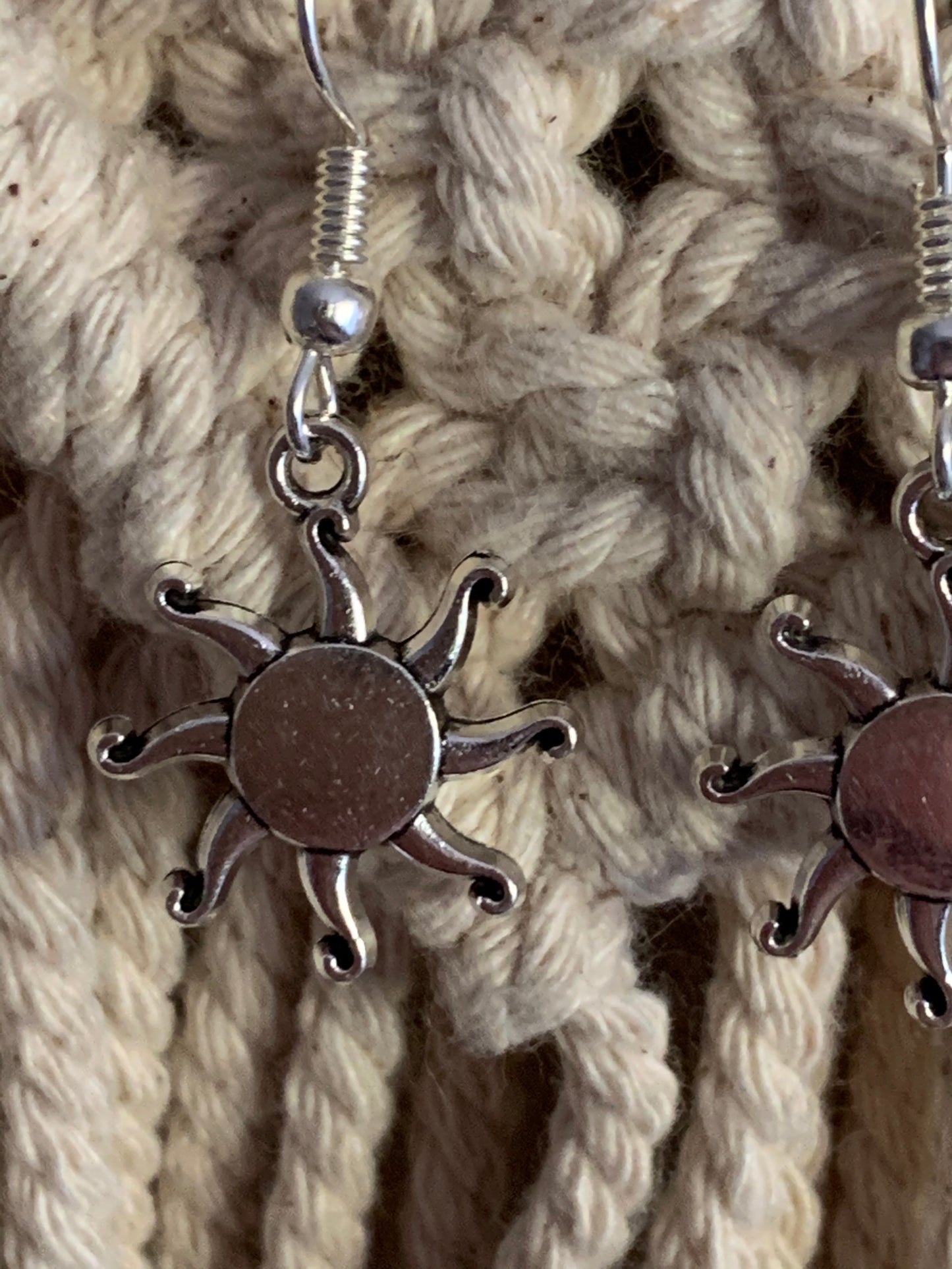 Simple Sun Earrings