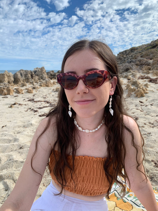 Double Shell Earrings