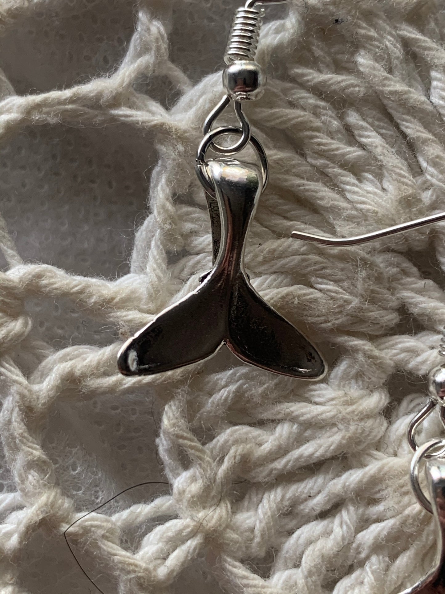 Whale Tail Earrings