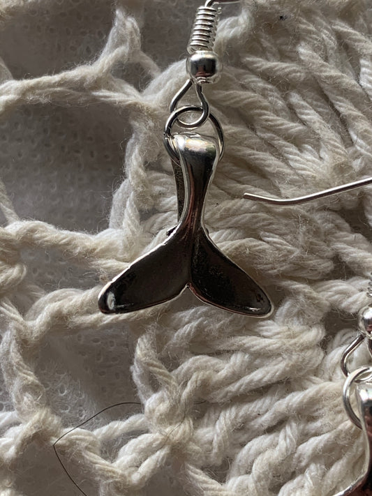 Whale Tail Earrings